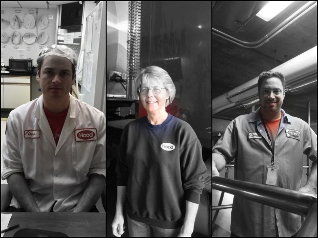 Chris in testing, Tammy in production control, and Donnie in receiving are all dedicated to making sure our milk gets to our neighbours' tables. They ensure high quality and their dedication is second to none.