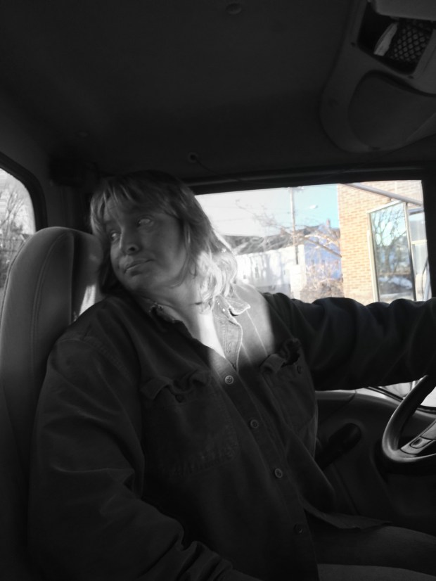 Karen Clark loves her job. She loves driving truck. She loves her farmers. And without her, where would we farmers be?