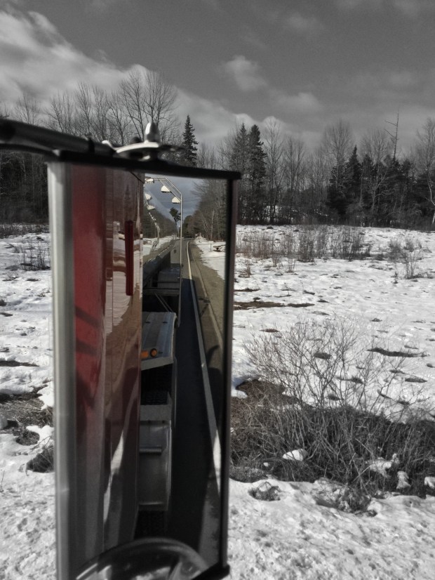 The long day is in the rear view and winding down. It's time to head 'er for home and get ready to do it all over again. 